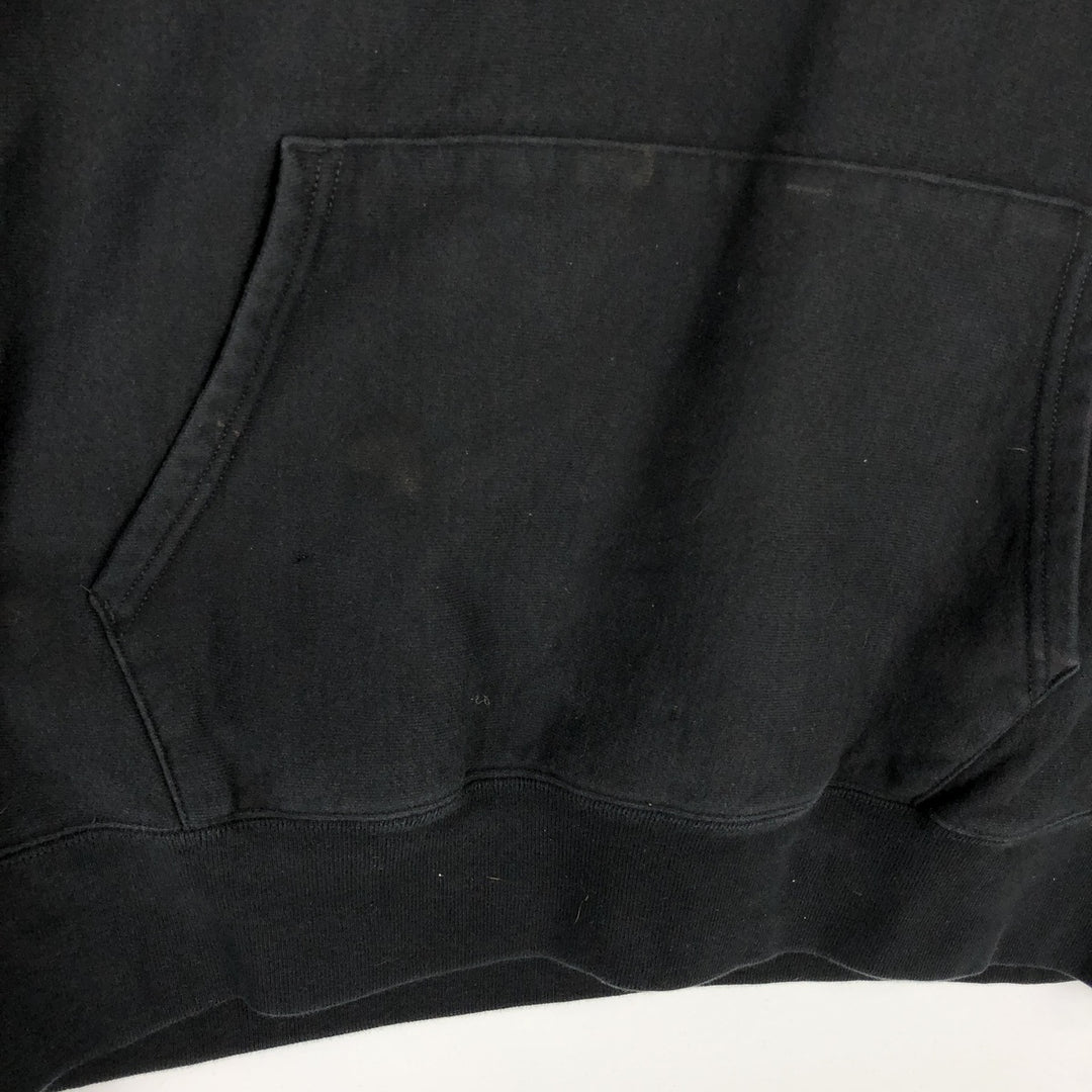 Champion REVERSE WEAVE Reverse Weave Sweat Pullover Hoodie Men's XL cotton black type Vintage Second Hand