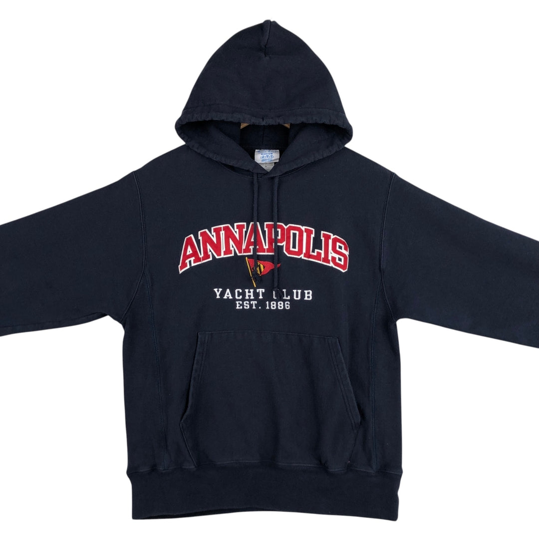 Champion REVERSE WEAVE Reverse Weave College Sweat Pullover Hoodie Men's M cotton navy blue type Vintage Second Hand