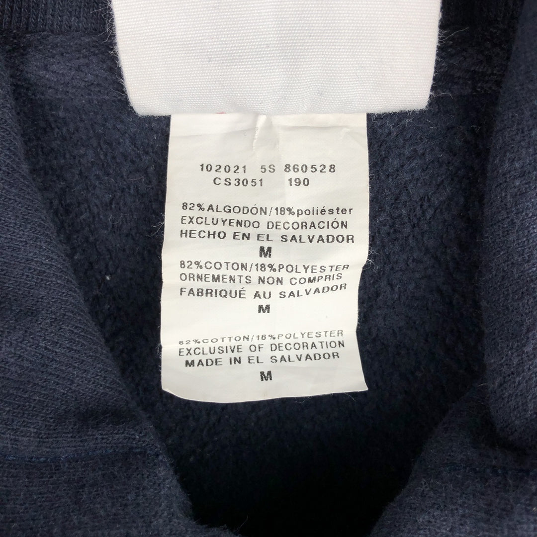 Champion REVERSE WEAVE Reverse Weave College Sweat Pullover Hoodie Men's M cotton navy blue type Vintage Second Hand
