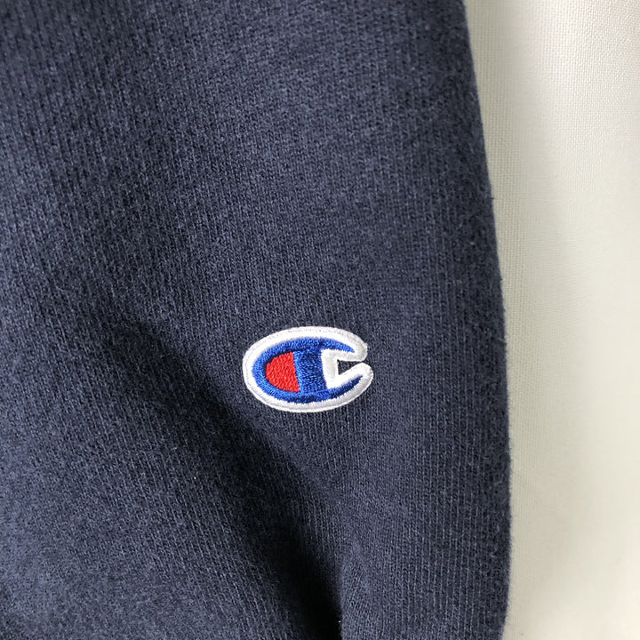 Champion REVERSE WEAVE Reverse Weave College Sweat Pullover Hoodie Men's M cotton navy blue type Vintage Second Hand