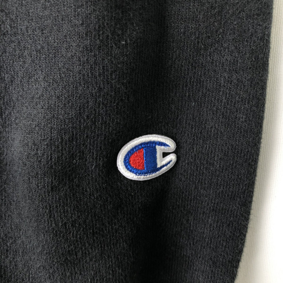 Champion REVERSE WEAVE Reverse Weave Sweat Pullover Hoodie Men's L size cotton black type Vintage Second Hand