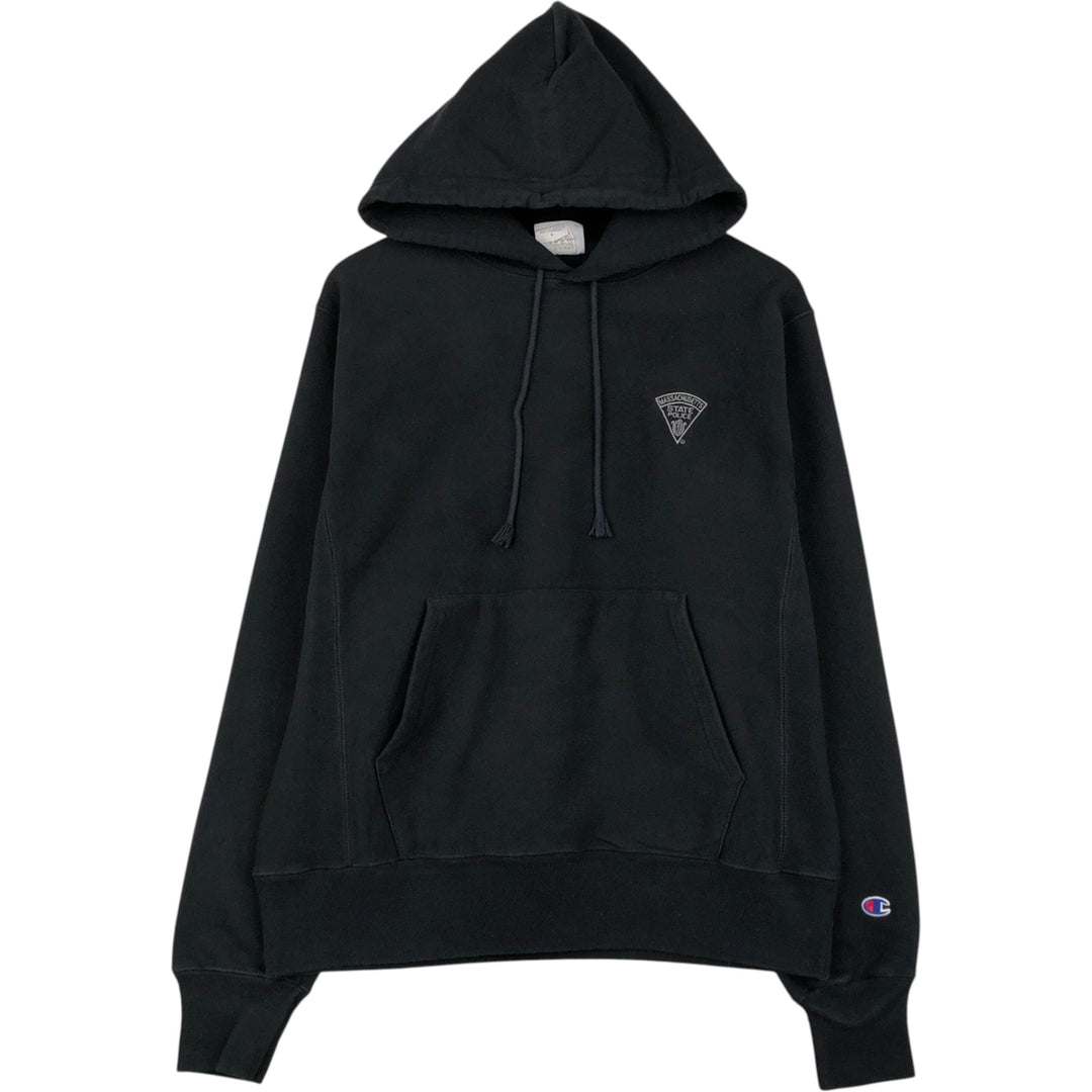 Champion REVERSE WEAVE Reverse Weave Sweat Pullover Hoodie Men's M cotton black type Vintage Second Hand