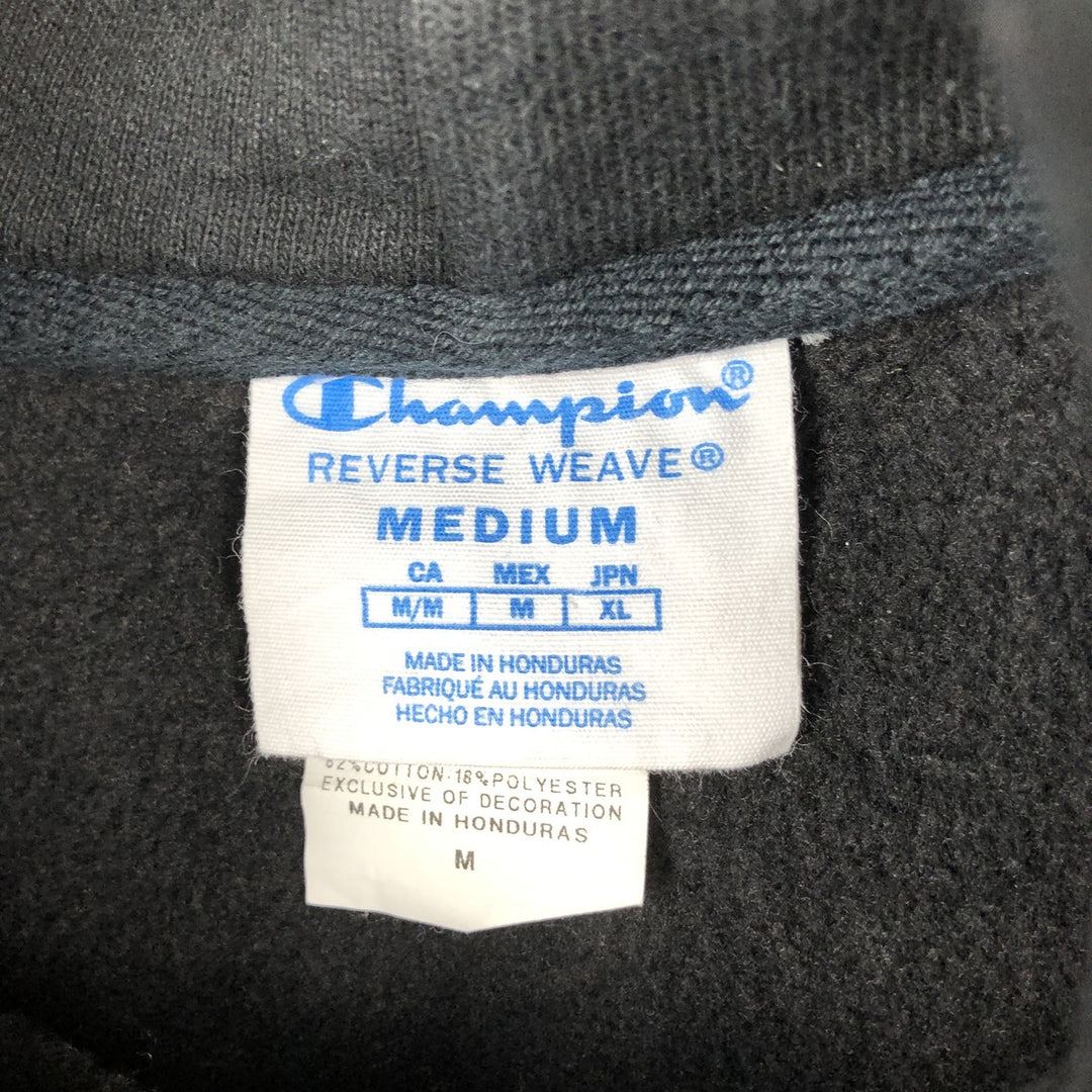 Champion REVERSE WEAVE Reverse Weave Sweat Pullover Hoodie Men's M cotton black type Vintage Second Hand