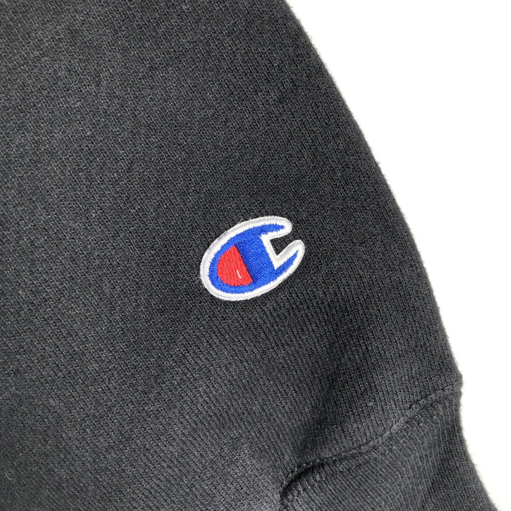 Champion REVERSE WEAVE Reverse Weave Sweat Pullover Hoodie Men's M cotton black type Vintage Second Hand