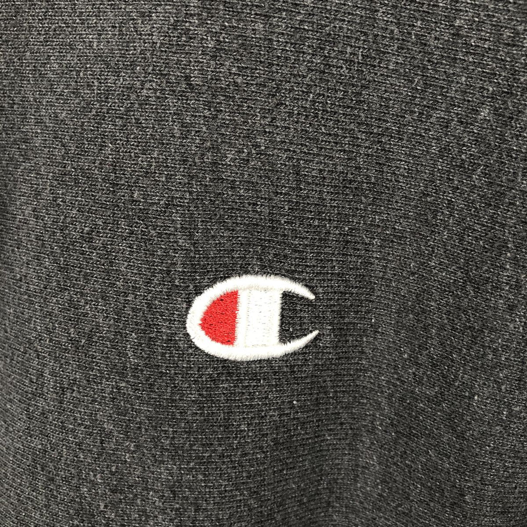 Champion REVERSE WEAVE One-Point Sweat Pullover Hoodie, Men's Size M (approx.) cotton Charcoal Vintage Second Hand