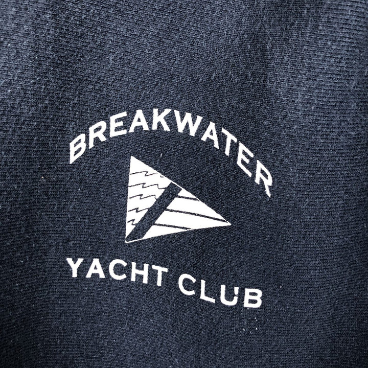 2000'S Champion PREMIUM REVERSE WEAVE Premium Reverse Weave Sweatshirt Pullover Hoodie, Men's Size Small cotton navy blue type Vintage Second Hand