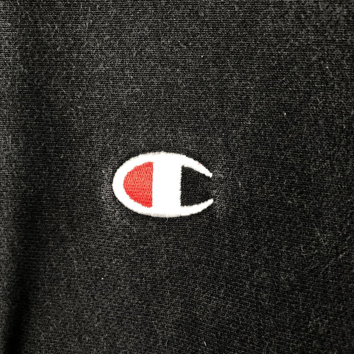 Champion REVERSE WEAVE One-Point Sweat Pullover Hoodie, Men's Size L (approx.) cotton black type Vintage Second Hand