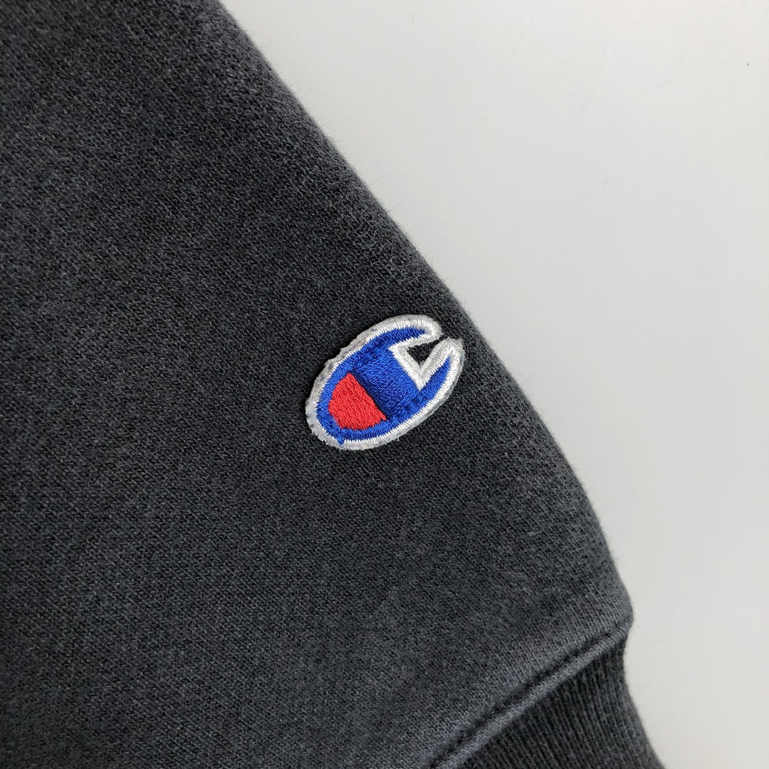 Champion REVERSE WEAVE One-Point Sweat Pullover Hoodie, Men's Size L (approx.) cotton black type Vintage Second Hand