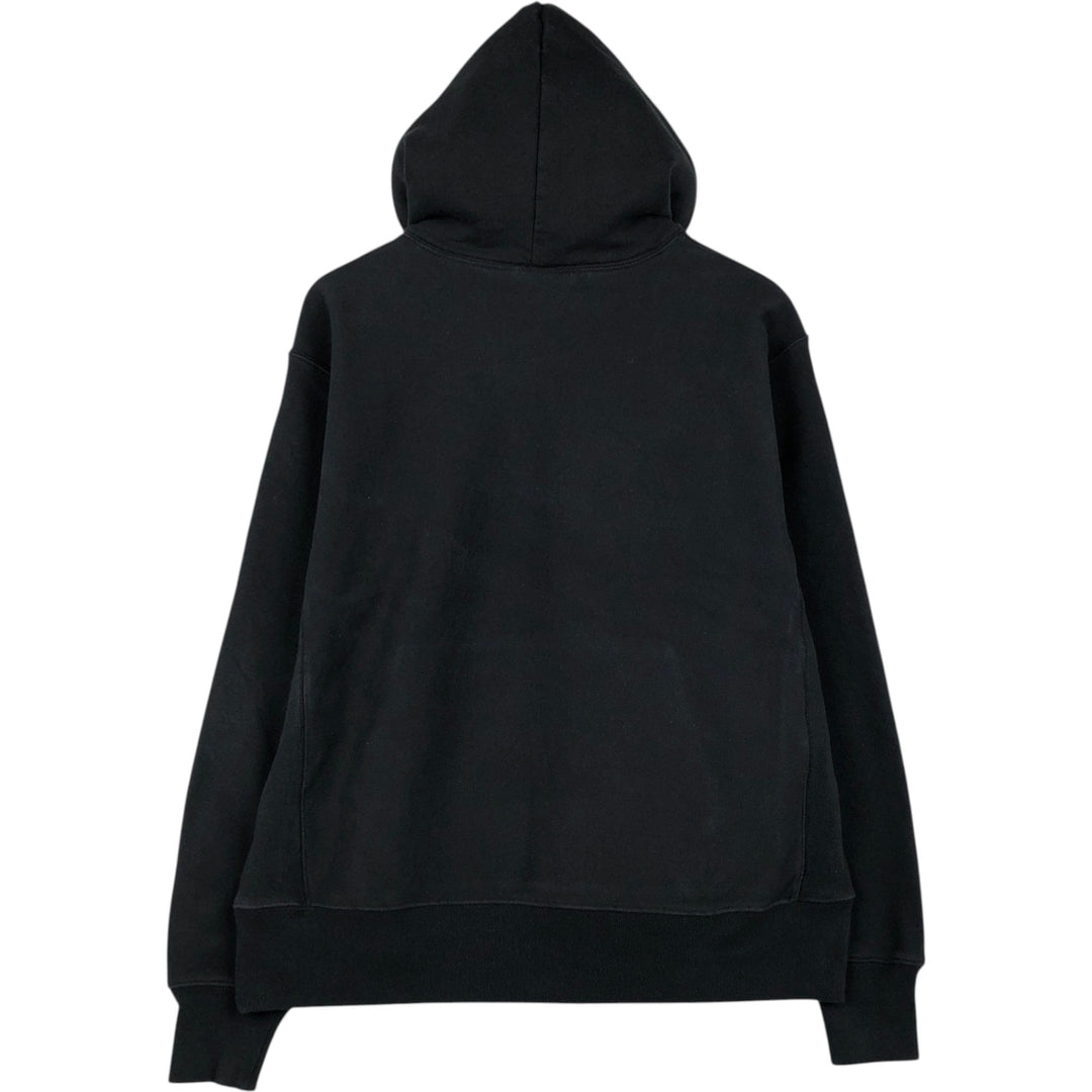 Champion REVERSE WEAVE One-Point Sweat Pullover Hoodie, Men's Size L (approx.) cotton black type Vintage Second Hand