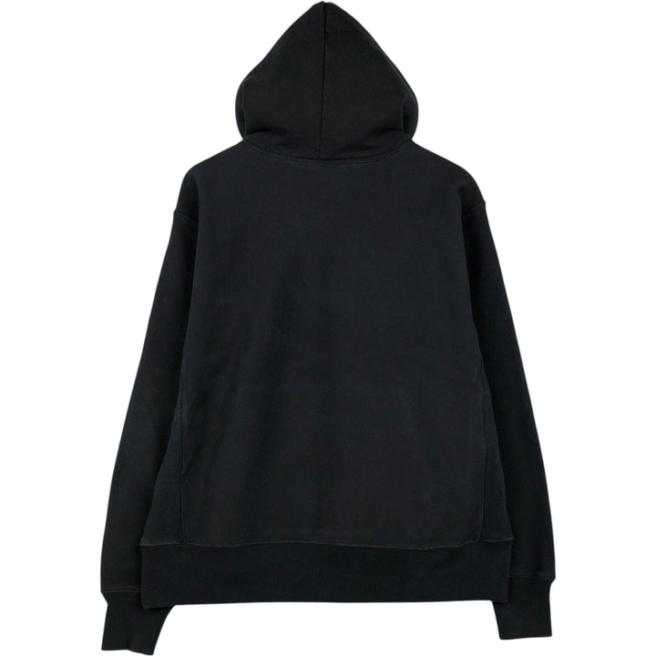 Champion REVERSE WEAVE One-Point Sweat Pullover Hoodie, Men's Size L (approx.) cotton black type Vintage Second Hand