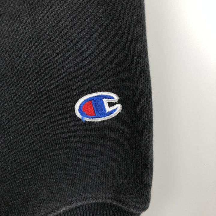 Champion REVERSE WEAVE One-Point Sweat Pullover Hoodie, Men's Size L (approx.) cotton black type Vintage Second Hand