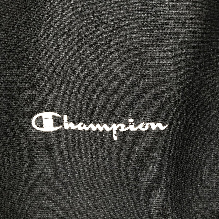 00'S Champion PREMIUM REVERSE WEAVE Premium Reverse Weave Sweat Pullover Hoodie Men's XL unclear black type Vintage Second Hand