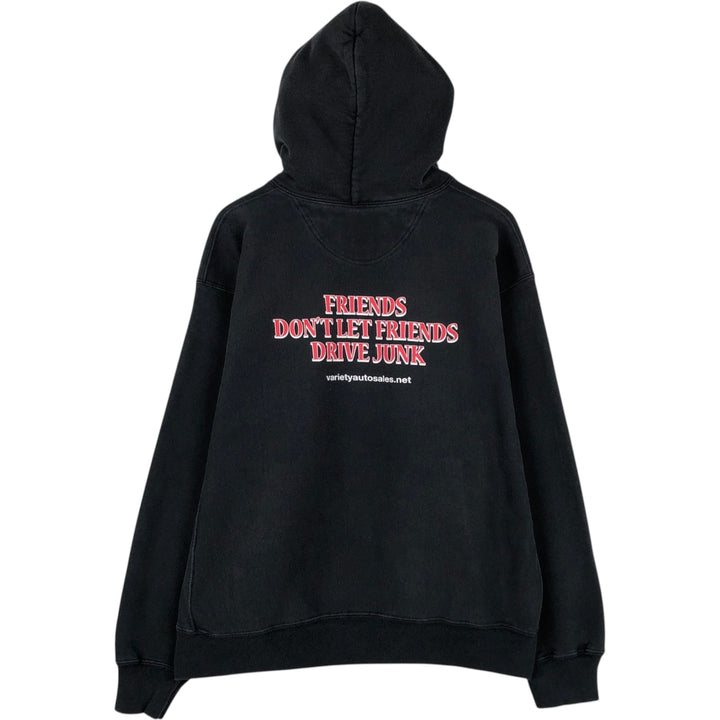00'S Champion PREMIUM REVERSE WEAVE Premium Reverse Weave Sweat Pullover Hoodie Men's XL cotton black type Vintage Second Hand