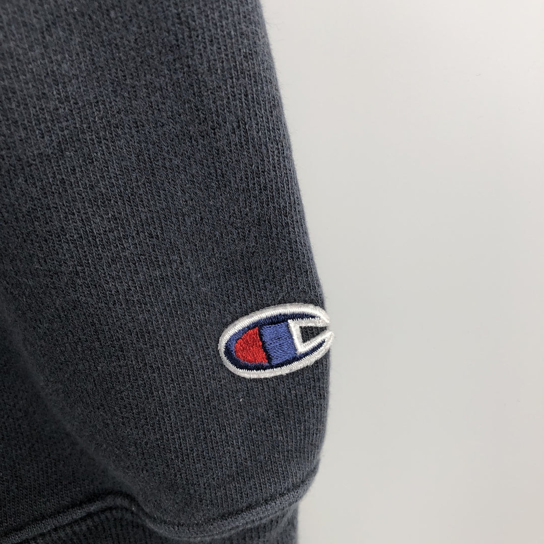 00'S Champion PREMIUM REVERSE WEAVE Premium Reverse Weave Sweat Pullover Hoodie Men's XL cotton black type Vintage Second Hand