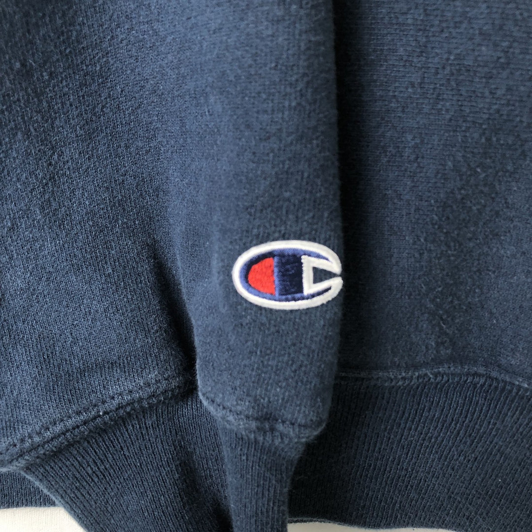 00'S Champion PREMIUM REVERSE WEAVE Premium Reverse Weave Sweat Pullover Hoodie Men's XL cotton Navy blue Vintage Second Hand