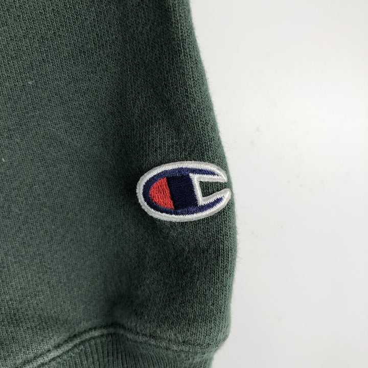 00'S Champion PREMIUM REVERSE WEAVE Premium Reverse Weave Sweat Pullover Hoodie Men's XL cotton green type Vintage Second Hand