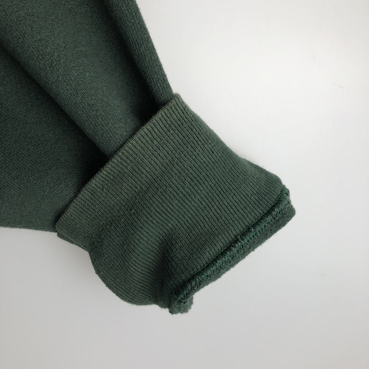 00'S Champion PREMIUM REVERSE WEAVE Premium Reverse Weave Sweat Pullover Hoodie Men's XL cotton green type Vintage Second Hand