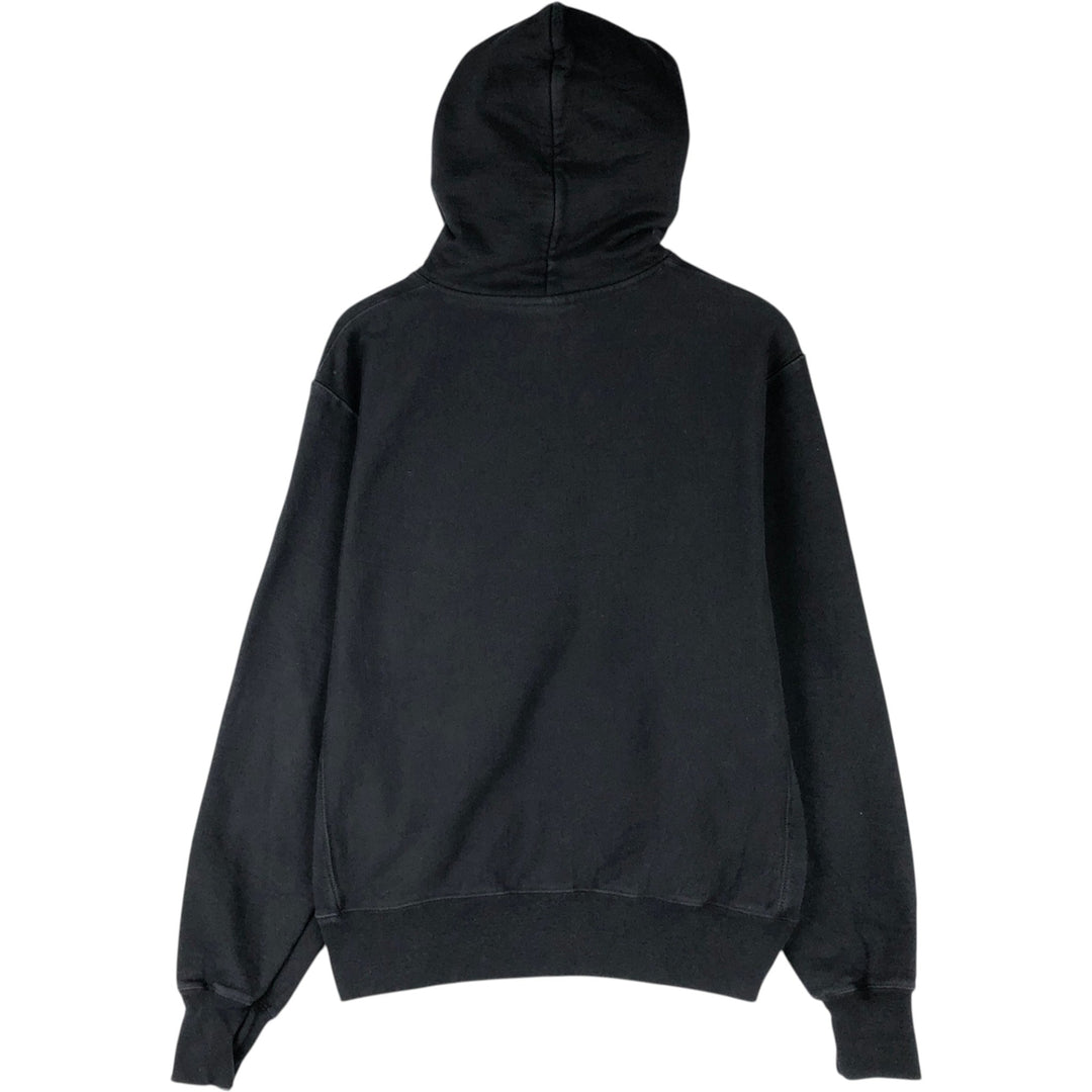 Champion REVERSE WEAVE Reverse Weave College Sweat Pullover Hoodie Men's L size cotton black type Vintage Second Hand