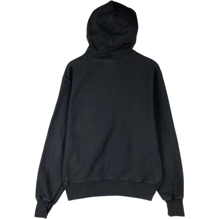 Champion REVERSE WEAVE Reverse Weave College Sweat Pullover Hoodie Men's L size cotton black type Vintage Second Hand