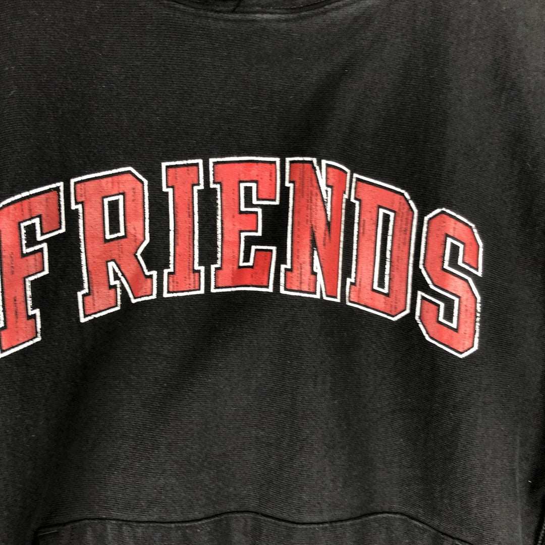 Champion REVERSE WEAVE Reverse Weave College Sweat Pullover Hoodie Men's L size cotton black type Vintage Second Hand