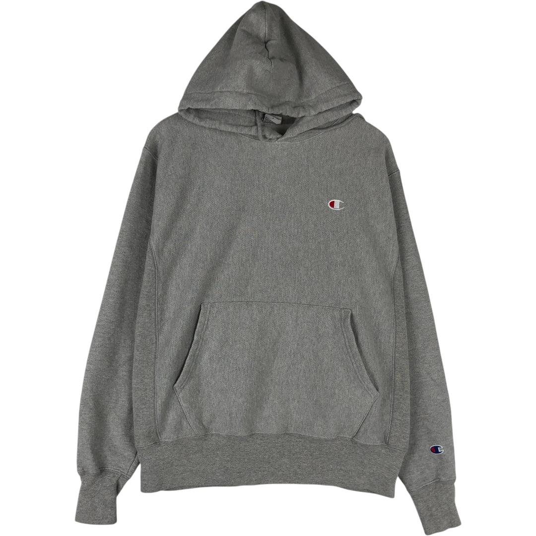 Champion REVERSE WEAVE Reverse Weave Sweat Pullover Hoodie Men's L size cotton gray type Vintage Second Hand