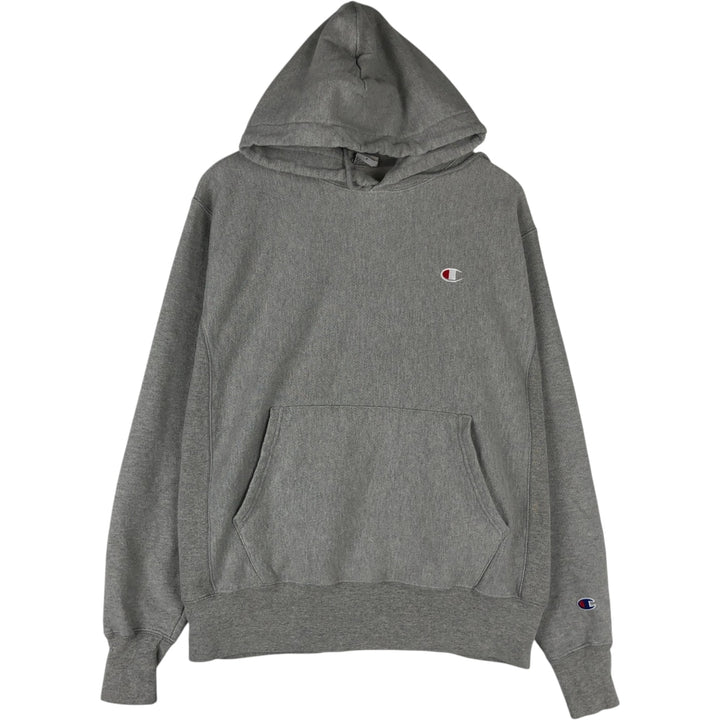 Champion REVERSE WEAVE Reverse Weave Sweat Pullover Hoodie Men's L size cotton gray type Vintage Second Hand