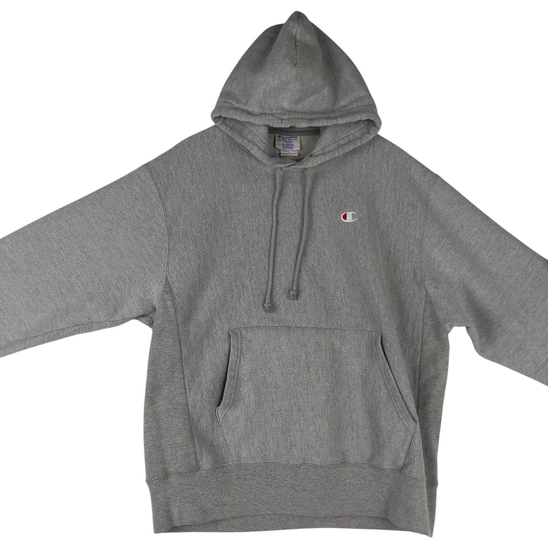 Champion REVERSE WEAVE Sweat Pullover Hoodie (Men's Size L equivalent) cotton gray type Vintage Second Hand
