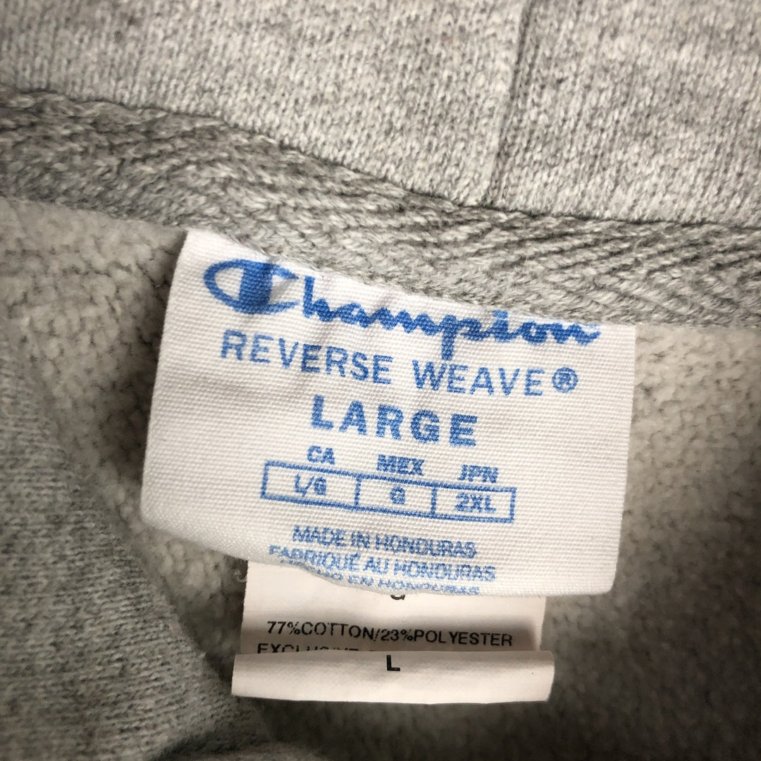 Champion REVERSE WEAVE Sweat Pullover Hoodie (Men's Size L equivalent) cotton gray type Vintage Second Hand