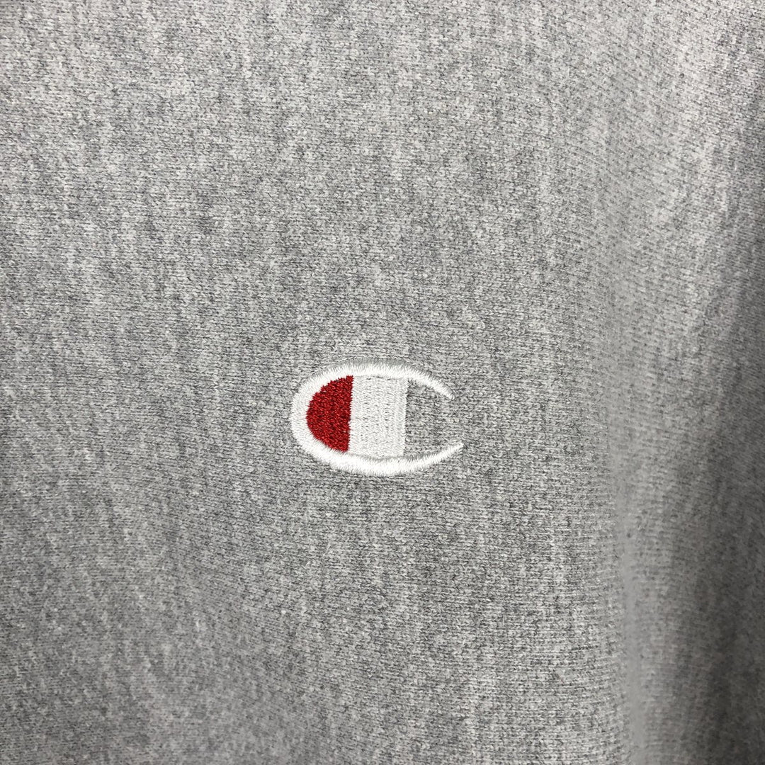 Champion REVERSE WEAVE Sweat Pullover Hoodie (Men's Size L equivalent) cotton gray type Vintage Second Hand