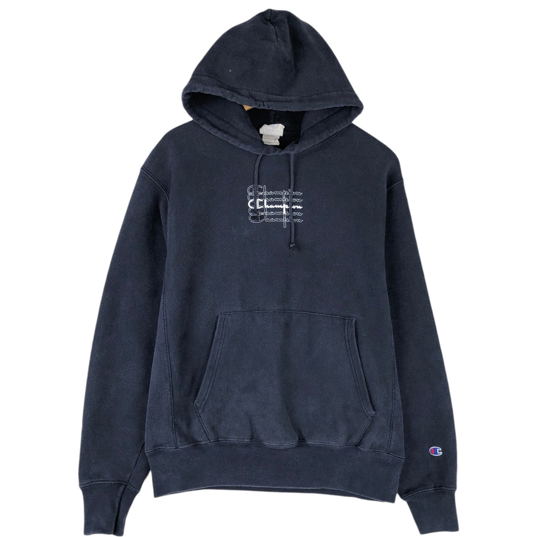 Champion REVERSE WEAVE Reverse Weave Sweat Pullover Hoodie Men's M cotton navy blue type Vintage Second Hand