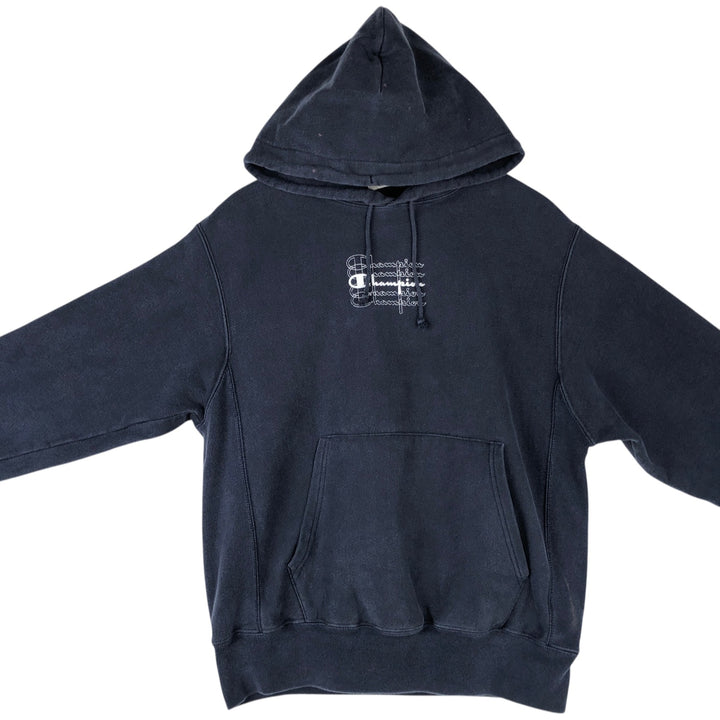 Champion REVERSE WEAVE Reverse Weave Sweat Pullover Hoodie Men's M cotton navy blue type Vintage Second Hand