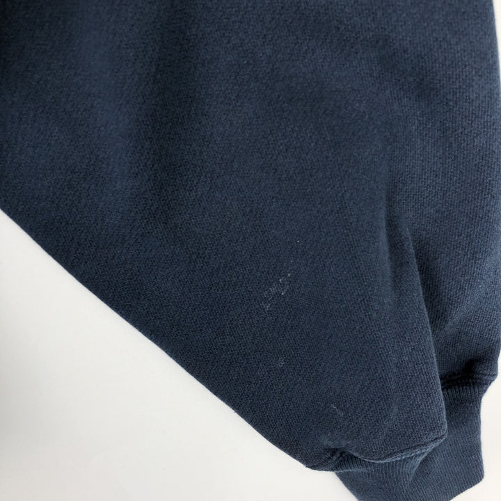 Champion Premium Reverse Weave Advertising Sweat Pullover Hoodie, Men's XXL equivalent. cotton navy blue type Vintage Second Hand