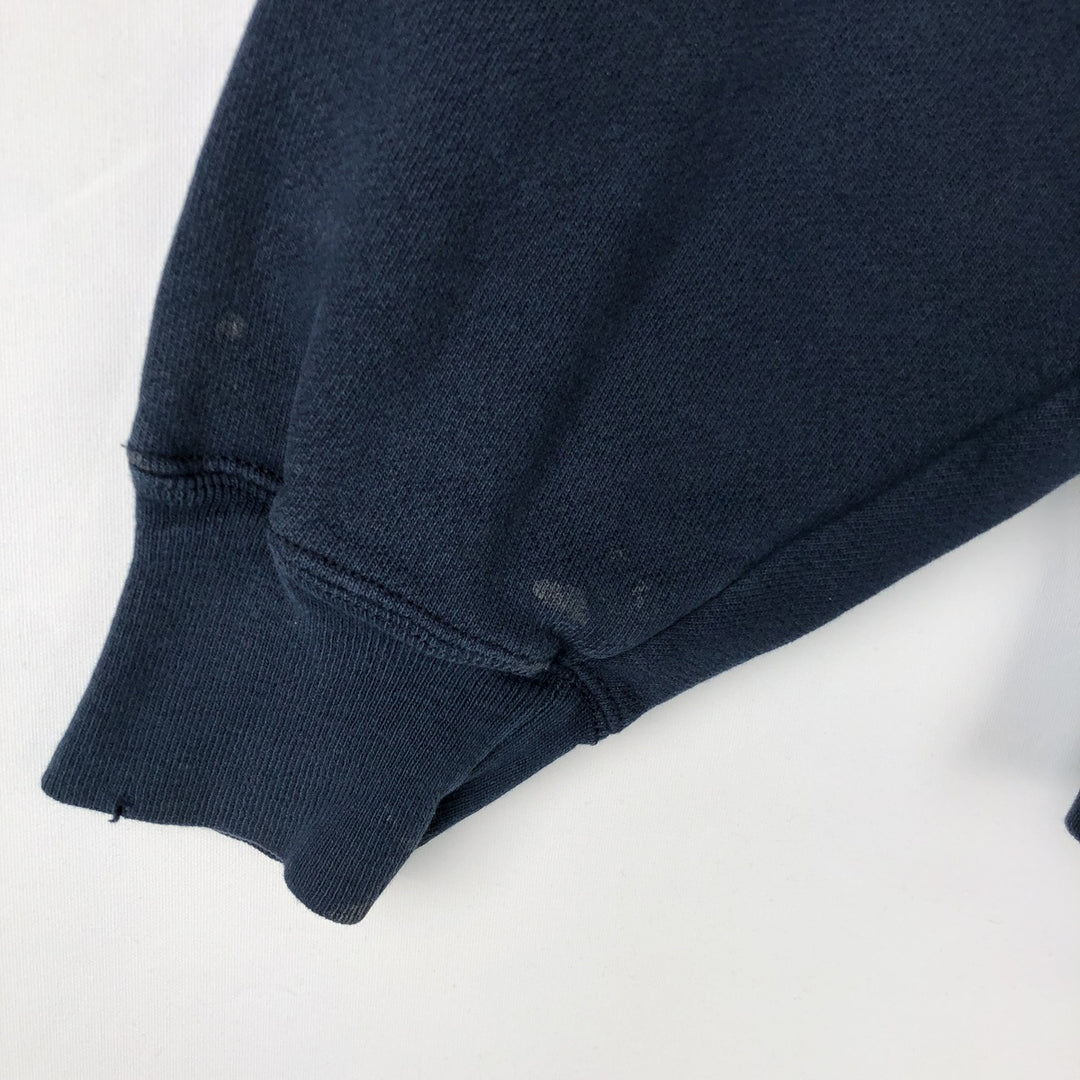 Champion Premium Reverse Weave Advertising Sweat Pullover Hoodie, Men's XXL equivalent. cotton navy blue type Vintage Second Hand