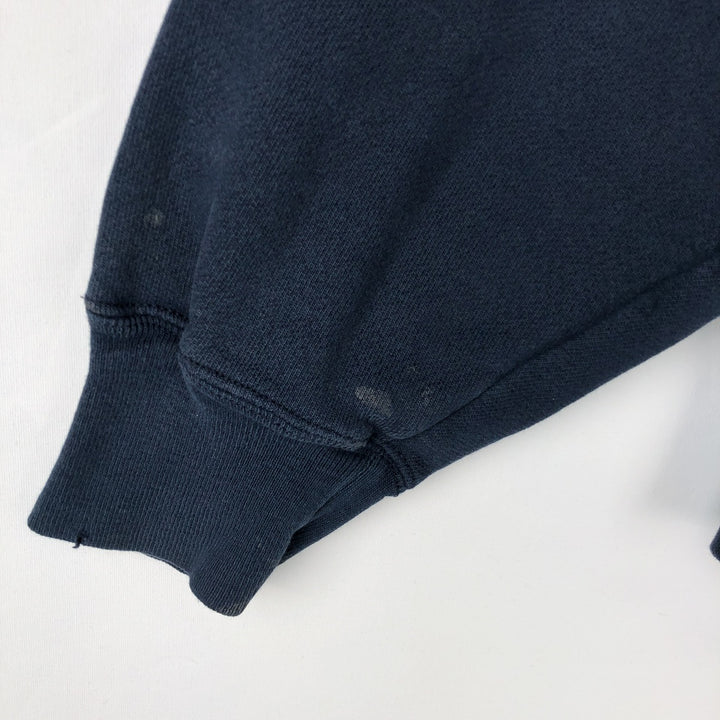 Champion Premium Reverse Weave Advertising Sweat Pullover Hoodie, Men's XXL equivalent. cotton navy blue type Vintage Second Hand