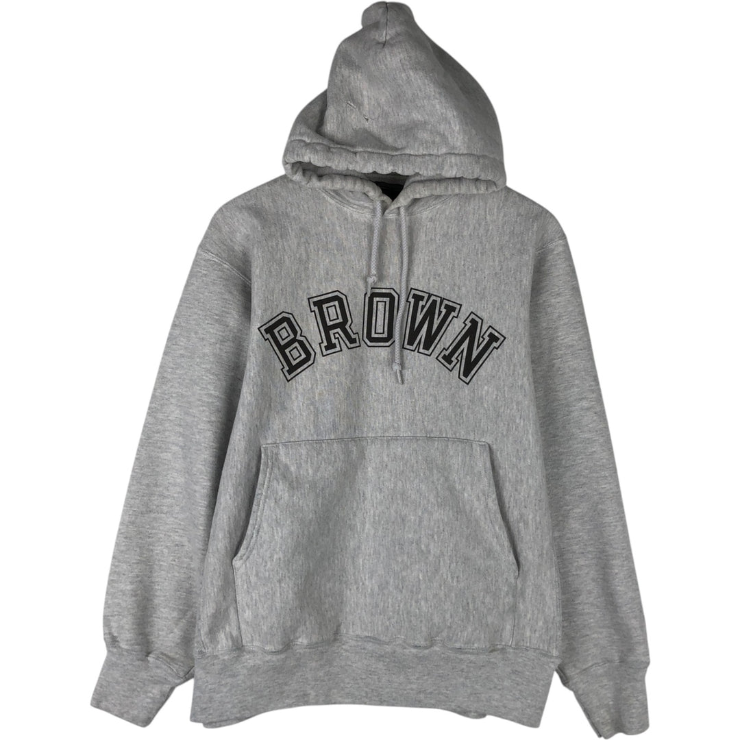 2000'S Champion Original Reverse Weave College Sweatshirt Pullover Hoodie, Made in Mexico, Men's Size M (approx.) cotton white type Vintage Second Hand