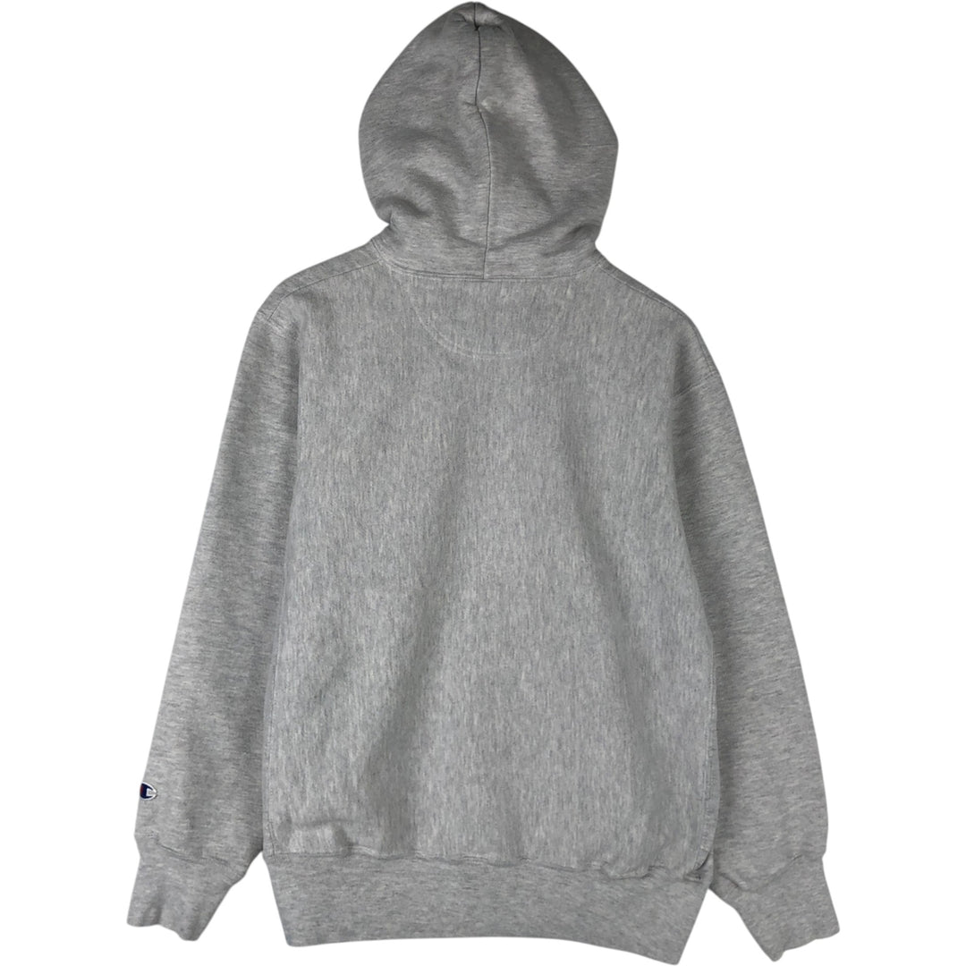 2000'S Champion Original Reverse Weave College Sweatshirt Pullover Hoodie, Made in Mexico, Men's Size M (approx.) cotton white type Vintage Second Hand