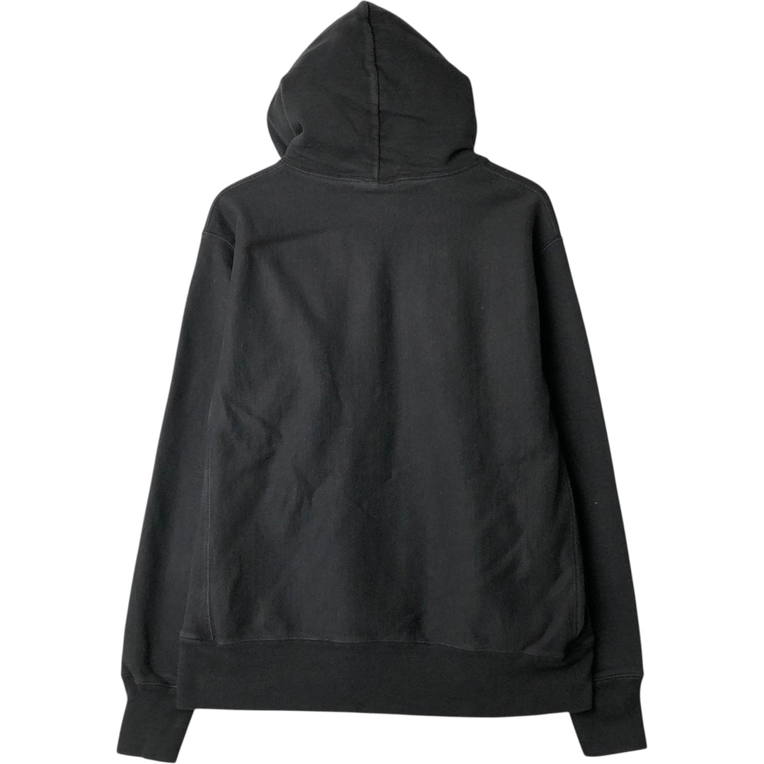 Champion REVERSE WEAVE Reverse Weave Sweat Pullover Hoodie Men's L size cotton black type Vintage Second Hand