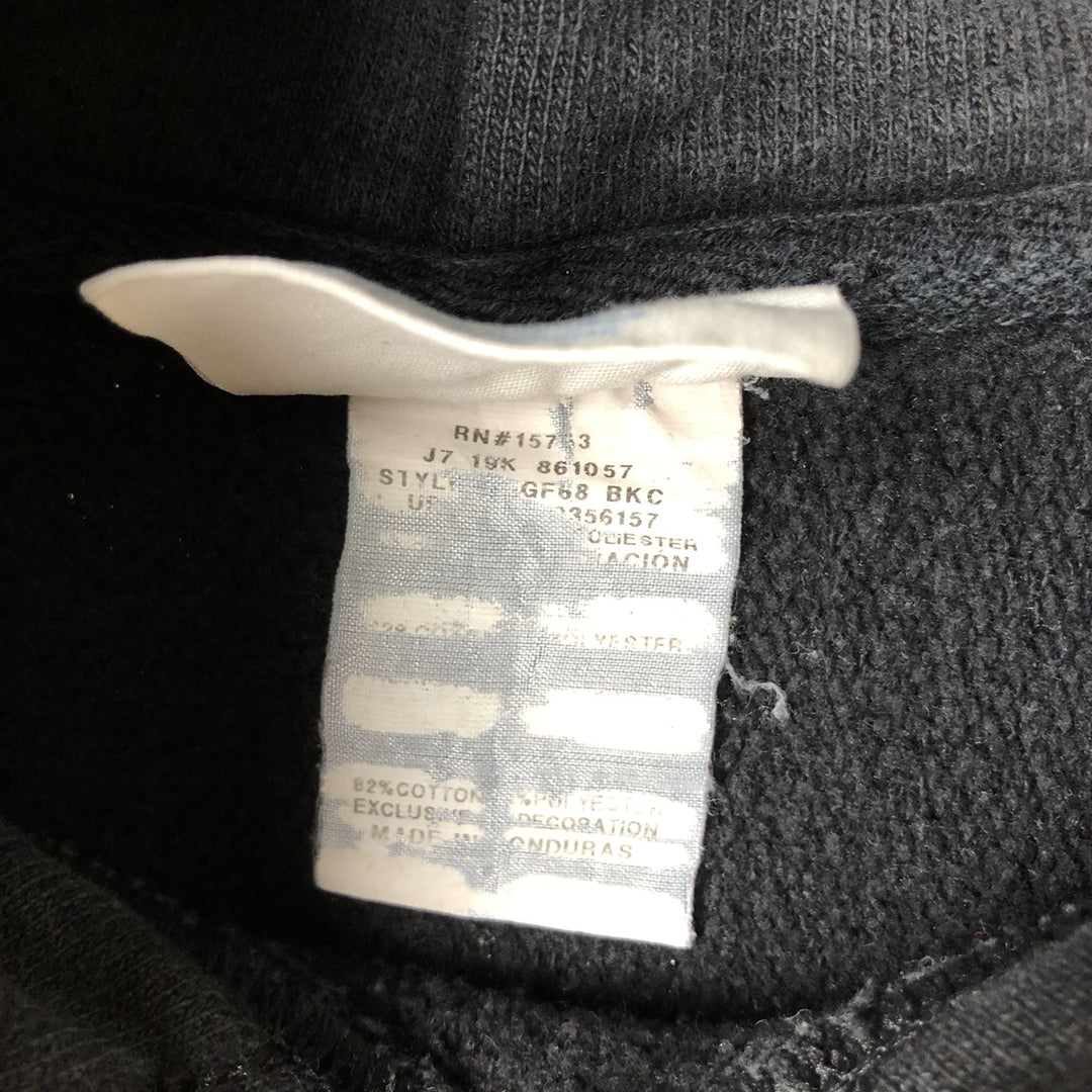 Champion REVERSE WEAVE One-Point Sweat Pullover Hoodie, Men's Size L (approx.) cotton black type Vintage Second Hand