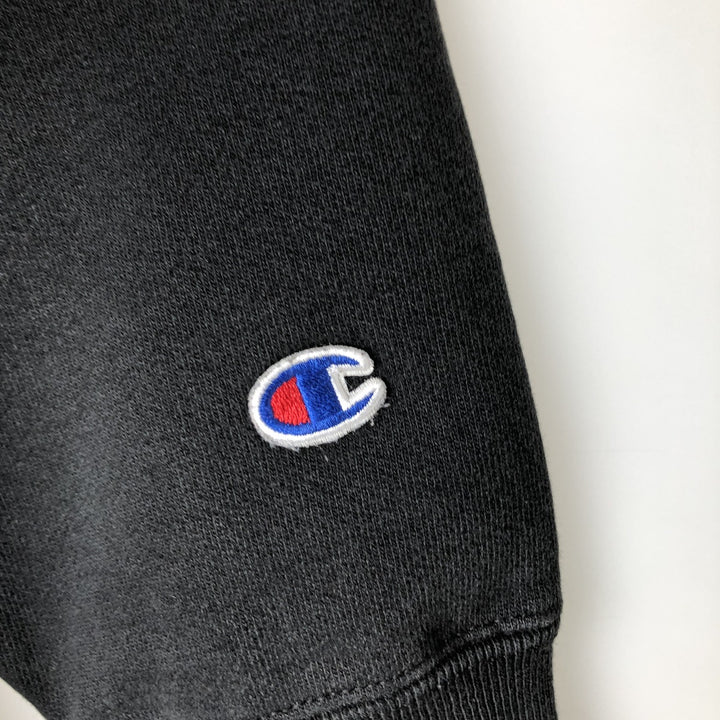 Champion REVERSE WEAVE One-Point Sweat Pullover Hoodie, Men's Size L (approx.) cotton black type Vintage Second Hand