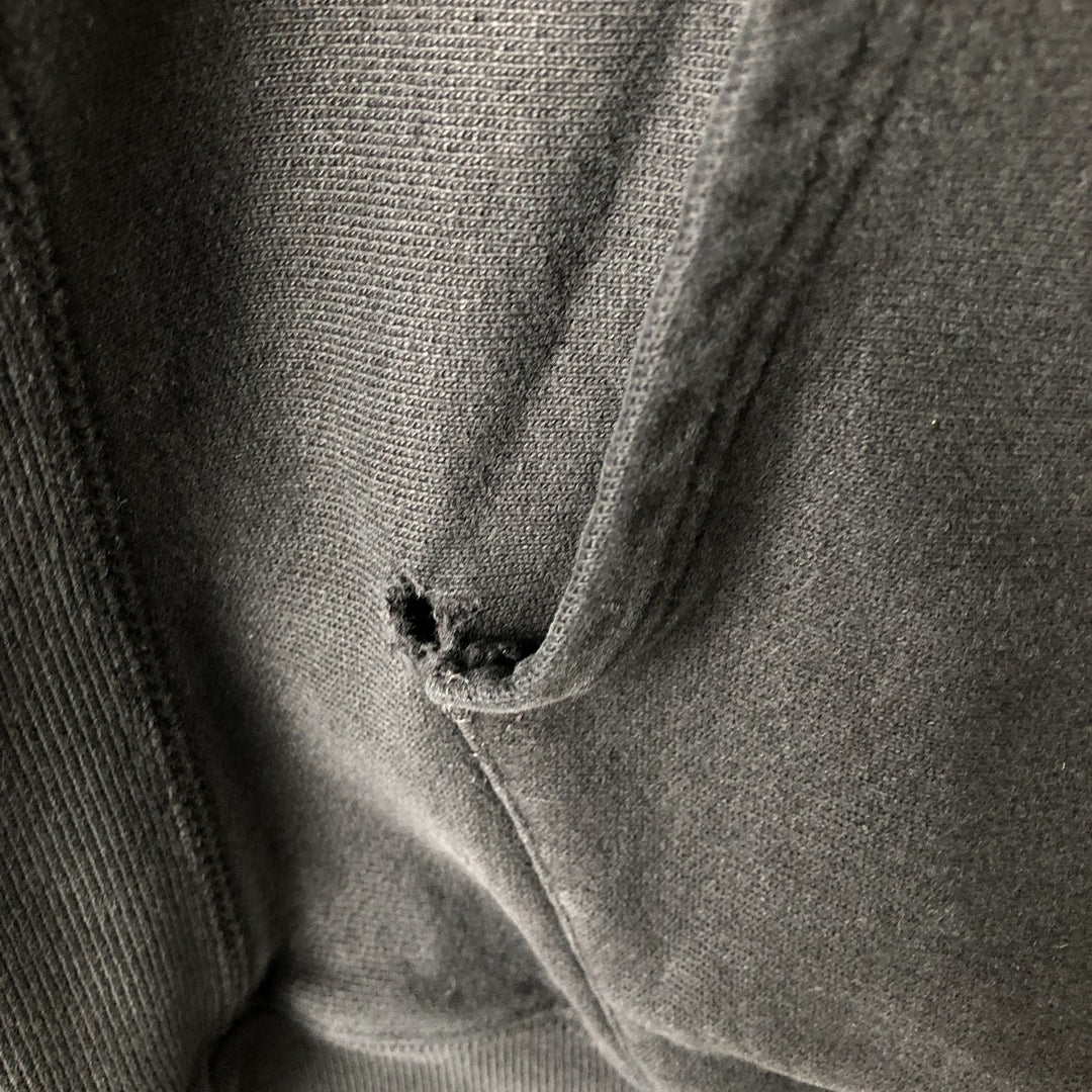 Champion REVERSE WEAVE One-Point Sweat Pullover Hoodie, Men's Size L (approx.) cotton black type Vintage Second Hand