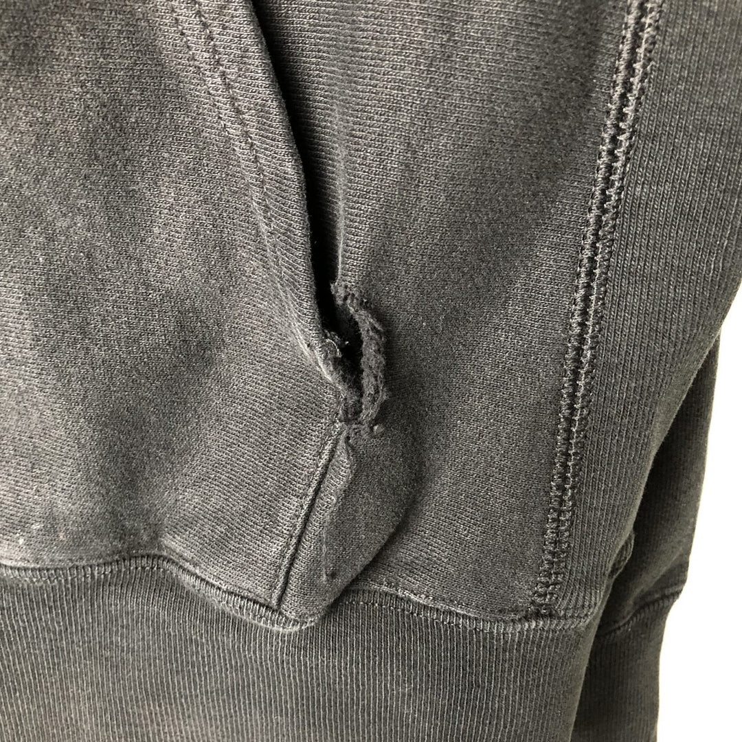 Champion REVERSE WEAVE One-Point Sweat Pullover Hoodie, Men's Size L (approx.) cotton black type Vintage Second Hand