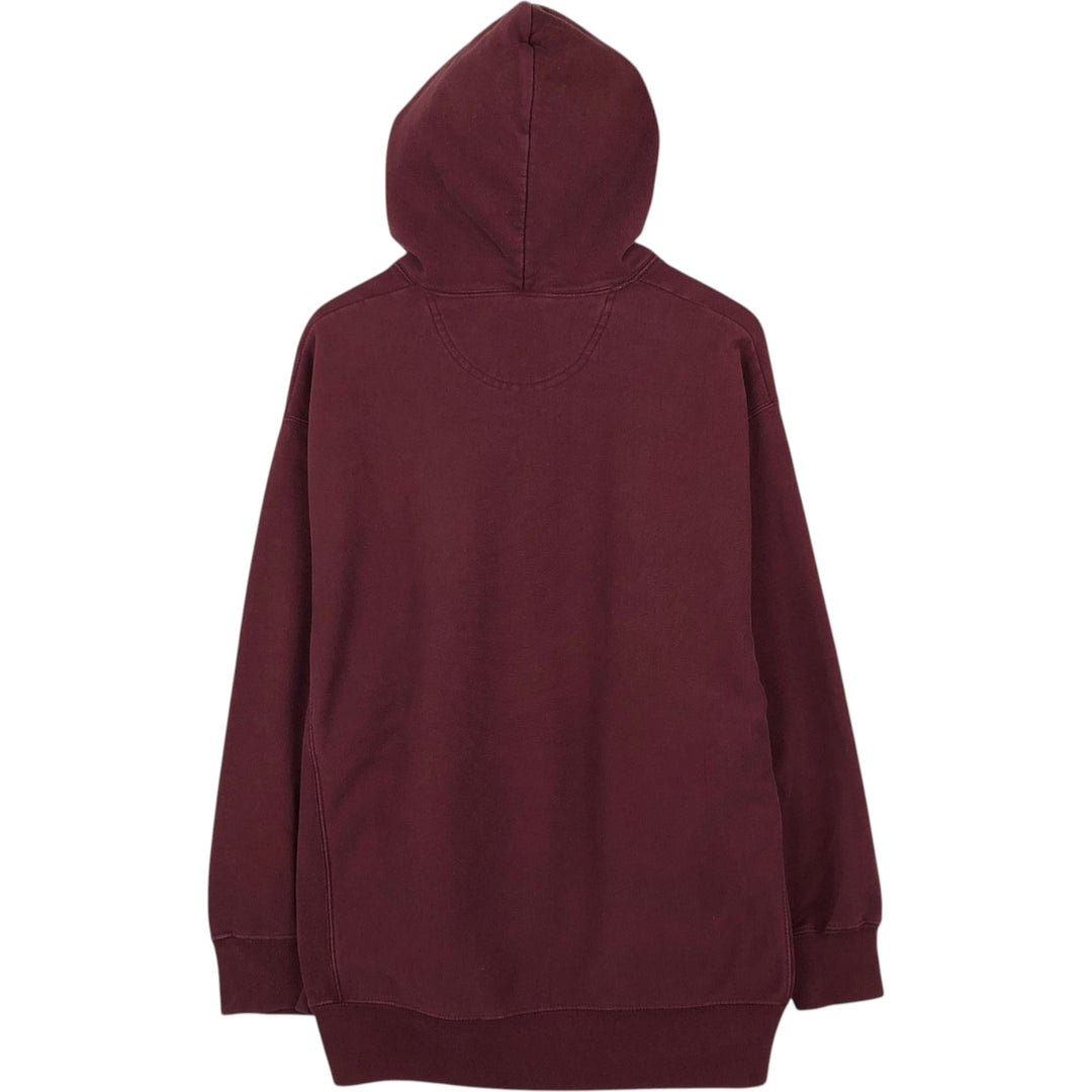 2000'S Champion Original Reverse Weave College Pullover Hoodie, Men's XL cotton burgundy type Vintage Second Hand