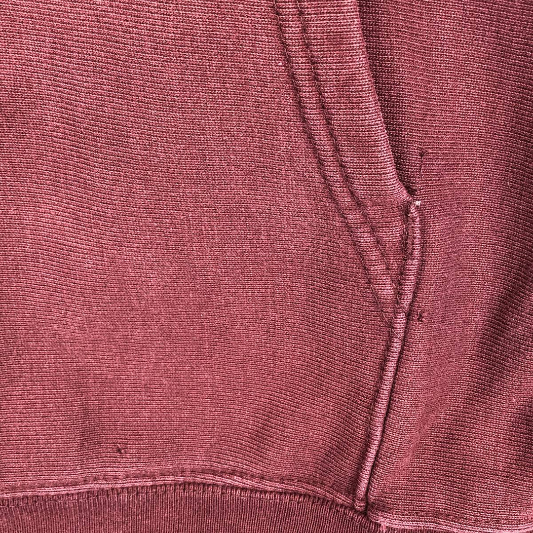 2000'S Champion Original Reverse Weave College Pullover Hoodie, Men's XL cotton burgundy type Vintage Second Hand