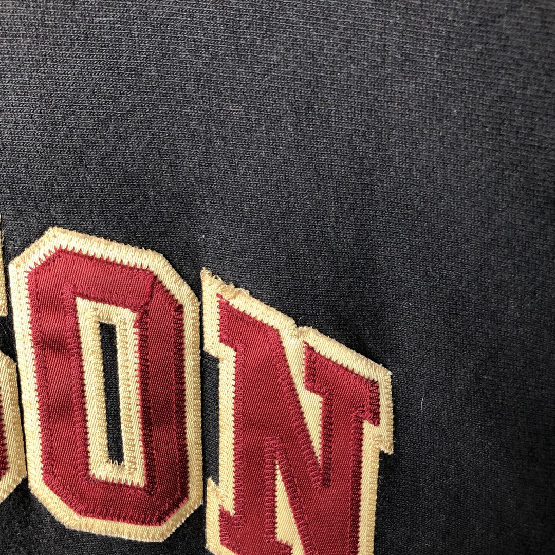 2000'S Champion Premium Reverse Weave Triple Print College Sweatshirt Pullover Hoodie, Men's XXL equivalent. unclear black type Vintage Second Hand