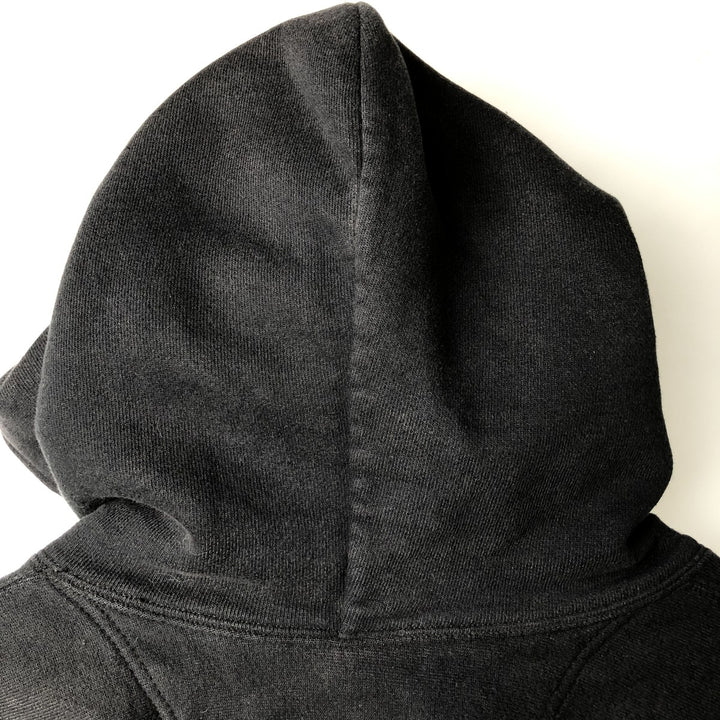 2000'S Champion Premium Reverse Weave Triple Print College Sweatshirt Pullover Hoodie, Men's XXL equivalent. unclear black type Vintage Second Hand