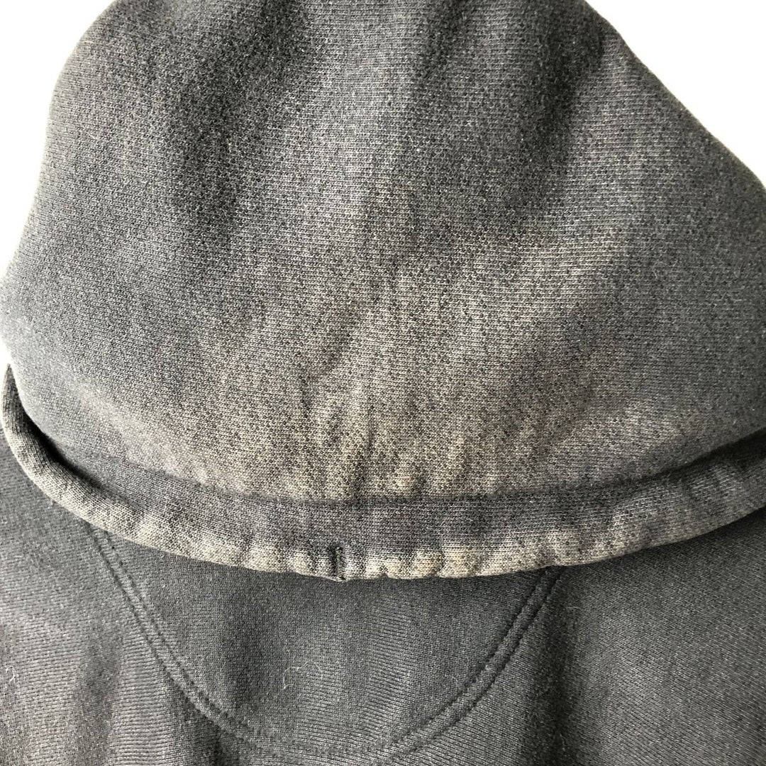 2000'S Champion Premium Reverse Weave Triple Print College Sweatshirt Pullover Hoodie, Men's XXL equivalent. unclear black type Vintage Second Hand