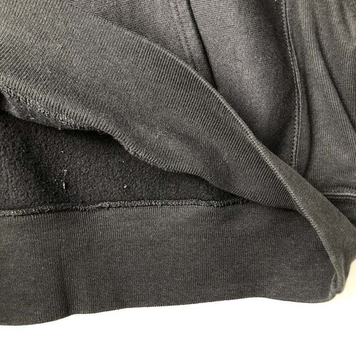 2000'S Champion Premium Reverse Weave Triple Print College Sweatshirt Pullover Hoodie, Men's XXL equivalent. unclear black type Vintage Second Hand