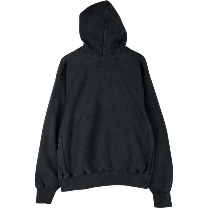 Champion PREMIUM REVERSE WEAVE Sweat Pullover Hoodie (Men's XL equivalent) unclear black type Vintage Second Hand