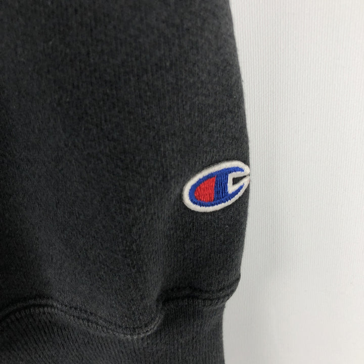 Champion PREMIUM REVERSE WEAVE Sweat Pullover Hoodie (Men's XL equivalent) unclear black type Vintage Second Hand