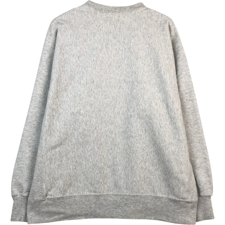 Champion REVERSE WEAVE Reverse Weave Printed Sweatshirt Trainer Men's XL cotton white type Vintage Second Hand